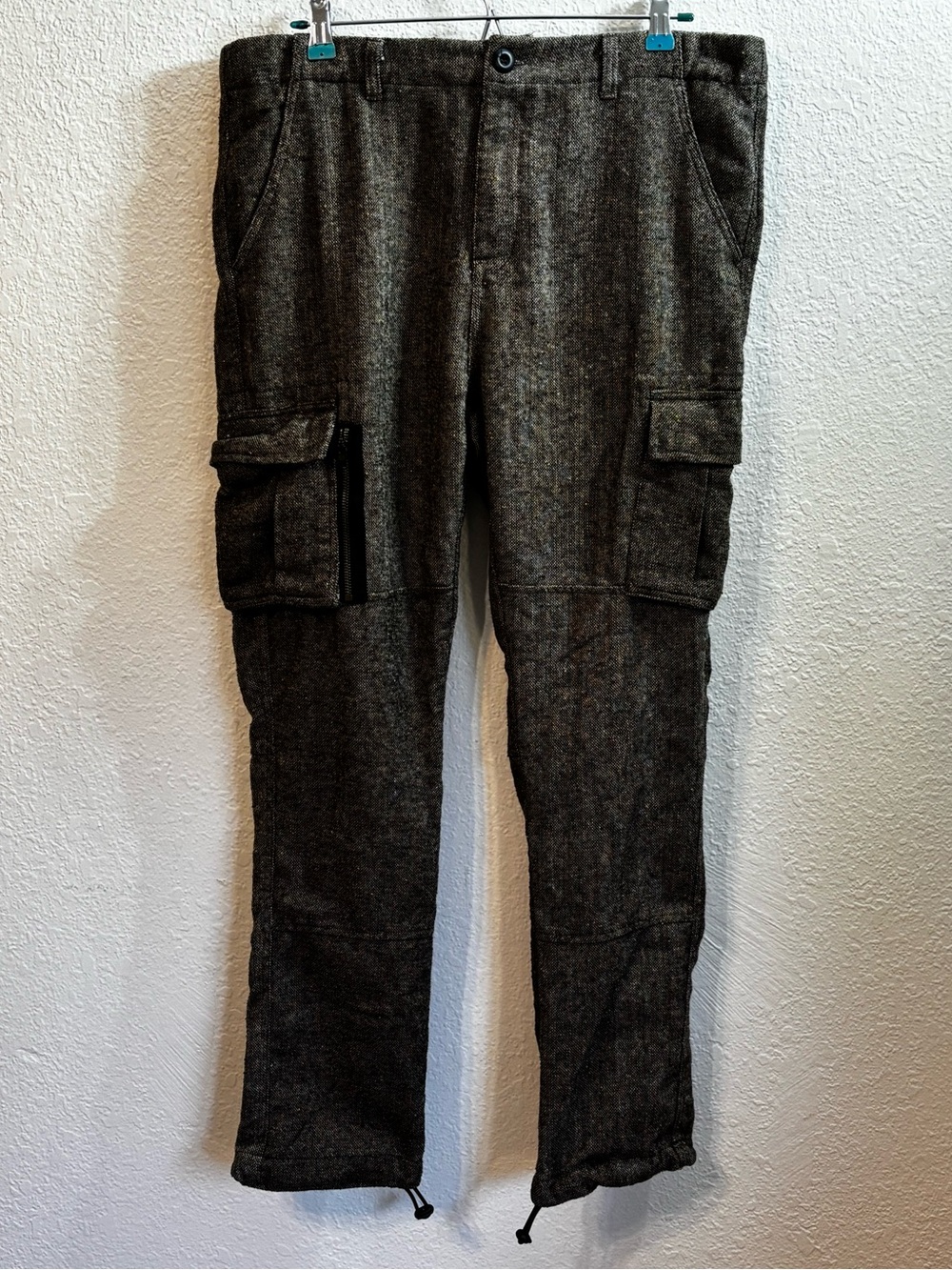 Richie Le Tweed Cargo Pants Size 34